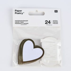 Paper Poetry Paper Tags