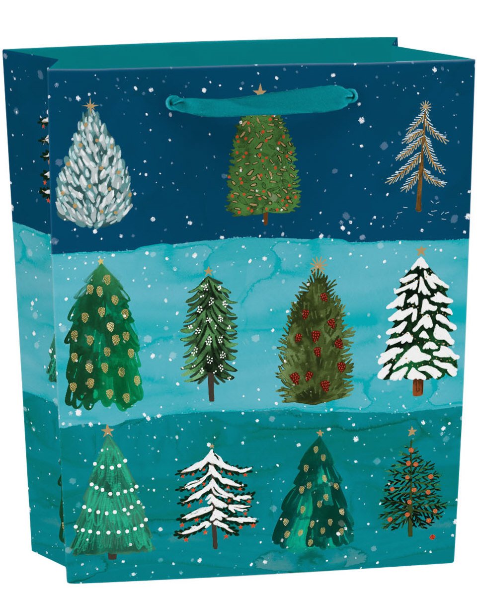 Christmas Conifer Gift Bag