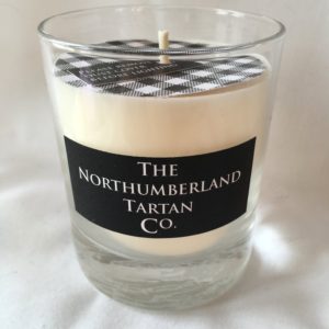 Northumberland Tartan Candle